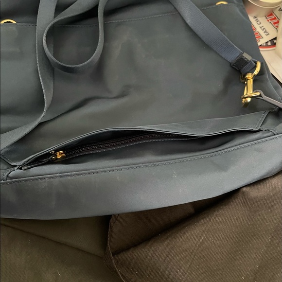 Tumi Backpack Navy Nylon Travel Bag - Picture 6 of 6